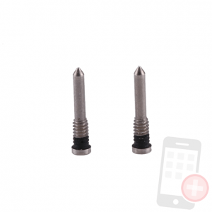 JUEGO DE 2 TORNILLOS PENTALOBULARES VALIDOS PARA IPHONE X BLANCO