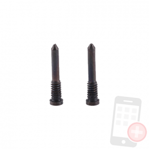 JUEGO DE 2 TORNILLOS PENTALOBULARES VALIDOS PARA IPHONE X negro